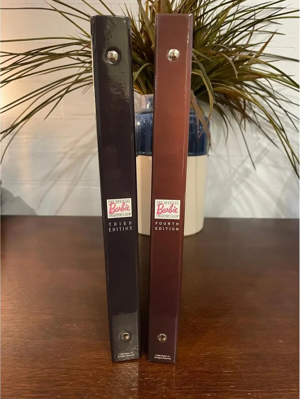 Barbie Collectors Binders - vintage collectors club 3rd and 4th edition